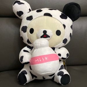 Rilakkuma Milk Cow Stuffed Animal Plush